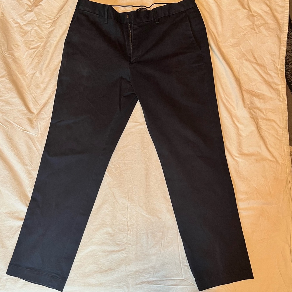 Banana Republic Men's Dark Navy Dress Pants